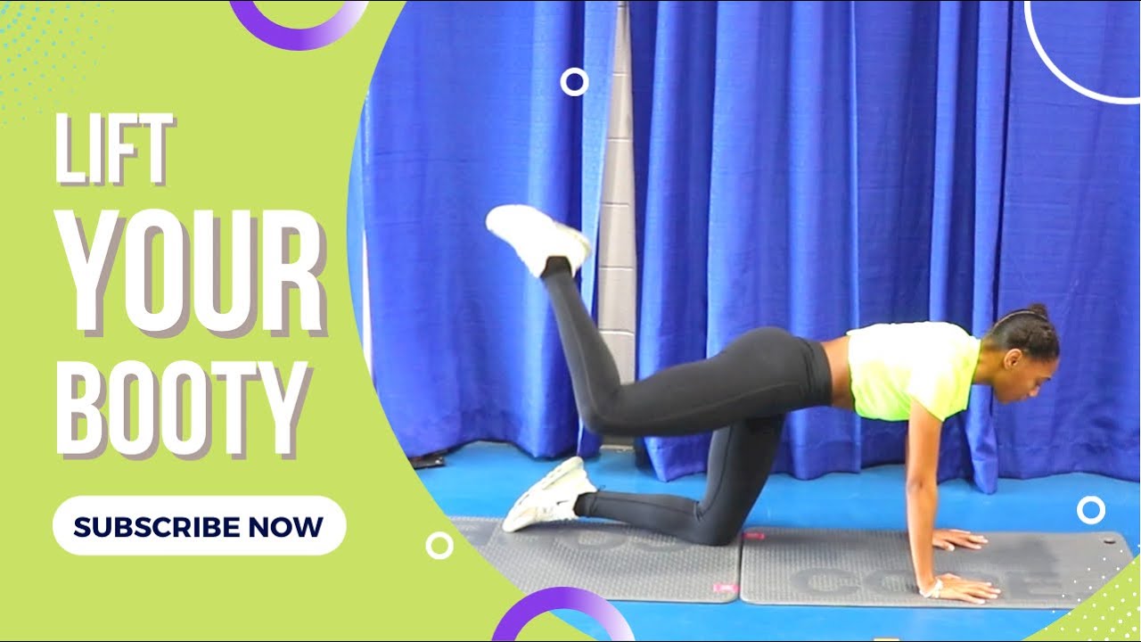 At home 10 min booty burn workout routine ! - YouTube