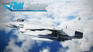 CJ Simulations - Eurofighter Typhoon | Mach Loop | Preview / Review | Microsoft Flight Simulator screenshot 5