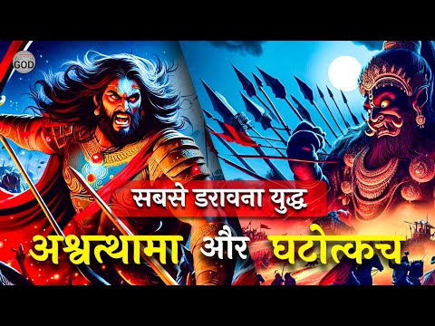 घटोत्कच और अश्वत्थामा का अनसुना युद्ध | Dron Parv Ep 32