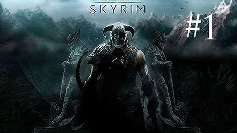 Elder Scrolls 5: Skyrim 100% Walkthrough - Part 1: Quest 1 - Unbound 1080p