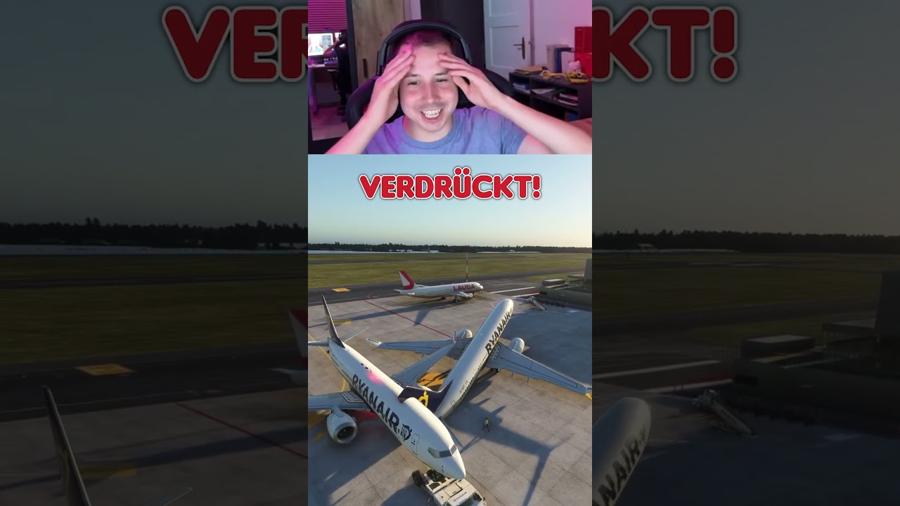 #Ryanair pushing into Ryanair! Oopsie, verdrückt! #vatsim #vatsimatc #pilot #aviation
