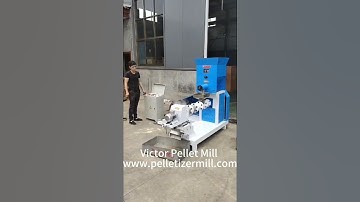 floating pellet extruder feed machine extruding fish feed pellets low price for sale#fishfeedmachine