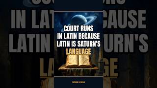 Court Runs in Latin Because Latin is Saturns Language #shorts