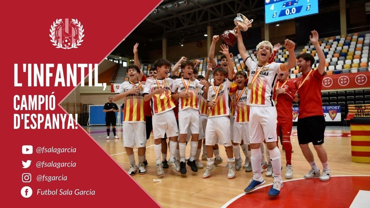 L'infantil, campió d'Espanya!