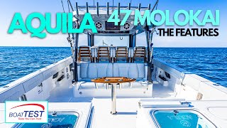 Aquila 47 Molokai Power Catamaran (2024) The Features | BoatTEST