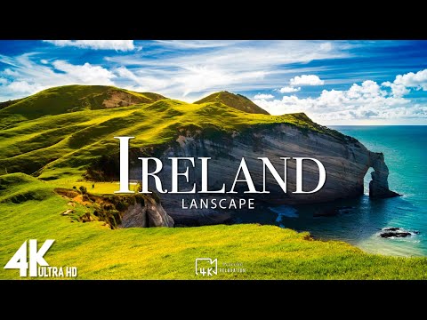 IRELAND Wonderful Natural Landscape With Lounge Music