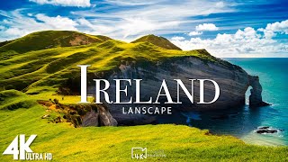Полет над Ирландией (4K UHD) - Чудесный природный пейзаж с лаунджской музыкой - 4K UHD TV