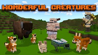 Mod: Wonderful Creatures in Addon 🌟 Upgrade Your Adventure with the Wonderful Creatures Mod! 🏞️