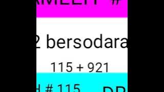 Akamwar#771 beribu bintang