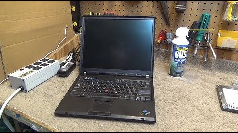 IBM ThinkPad T60 Laptop Computer | Initial Checkout