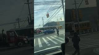 Howard Beach NY driving thru December 2021
