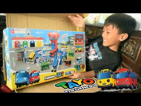 TAYO PARKING LOT 🚌 Mainan Anak Tayo The Little Bus. 