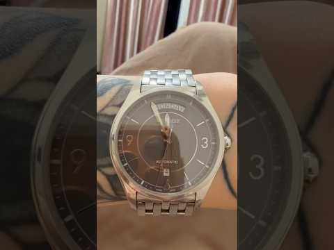 можно наблюдать вечно, переключение даты в механических часах #tissot #watch #механическиечасы