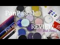 Panpastels review  demonstration  full set of 80