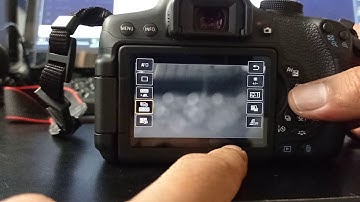 750D Camera Operations for video