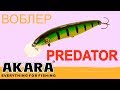 Обзор воблера AKARA Predator 85 - 100 - 125