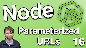Parameterized URLs and Query String Parameters - Node.js Tutorial 16
