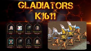 (EnD) GLADIATORS vs (BK1) BEST KILLERS .. K1611 vs K200 .. Conquest Stage 11/7/2020 , Clash of kings