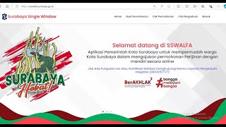 Rangkaian Pelayanan Surat Pernyataan Belum Pernah Menikah. SURABAYA SINGLE WONDOW (SSW)