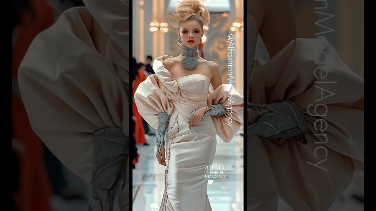 AI Bridal Fashion Concepts Part 3  AIFMA Fashion Metropolis. The World of AI Fashion Concepts ✨