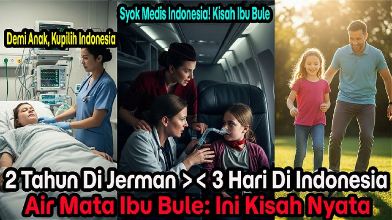 Saat Jerman angkat tangan, mengapa ibu ini nekat bawa putrinya berobat ke Indonesia?