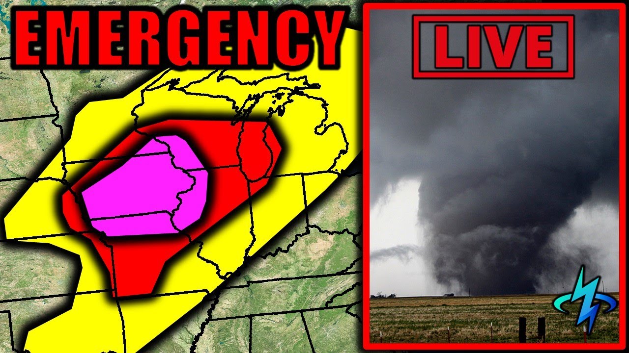 🔴BREAKING NEWS: Tornado Warning Coverage | Live Weather Analysis (05/21 ...