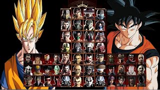 Mortal Kombat 9 - GOKU MOD - NEW Medium Arcade Ladder Gameplay