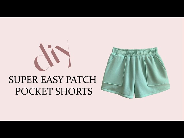 sweat shorts sewing pattern. – HUM apparel