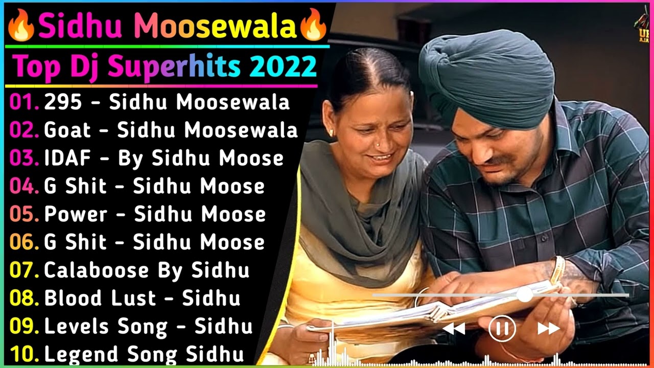 Sidhu Moosewala New Songs 2022 | Best Of Sidhu Moosewala | Sidhu Moosewala All Songs 2022