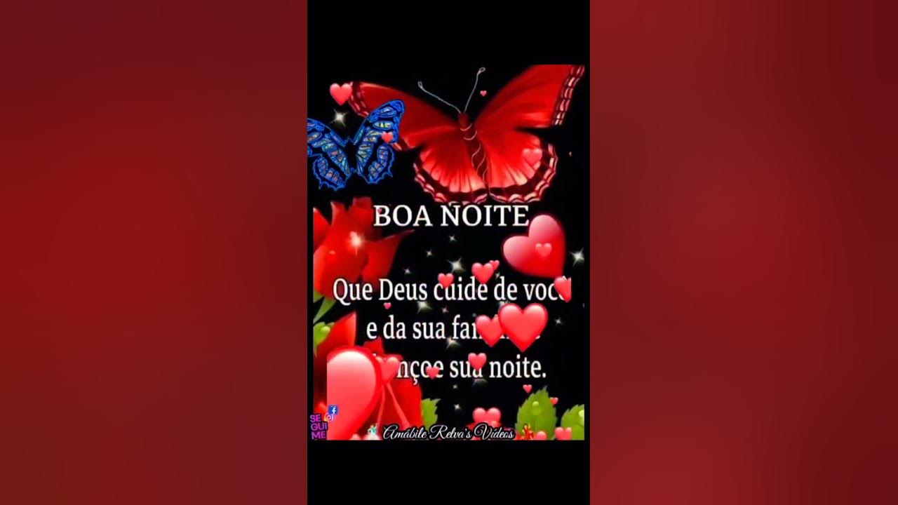 ⭐️BOA NOITE QUE DEUS CUIDE DE VOCÊ//⚘️ E DA SUA FAMÍLIA⭐️ - YouTube