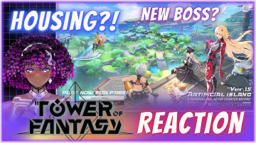 NEW Artificial Island 1.5 | New Version Update Trailer Reaction | Tower of Fantasy