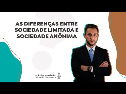 Vídeo: Diferença Entre Sociedade Limitada E Sociedade Limitada Privada