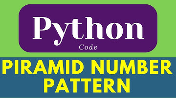 Python Piramid Pattern * for loop in python * howel piramid pattern | python short #shorts #ytshorts