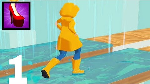 SHOE RACE - ANDROID GAMEPLAY - ALL LEVELS ( LEVEL 1-10 )