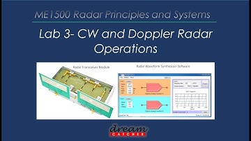 ME1500: Radar Principles and Systems (Labs on Video - Lab 3)