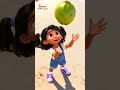 Coconut Song for Kids | Dum Dum Coconut Song | Nursery Rhymes for Children's | Galatta Kids | Shorts