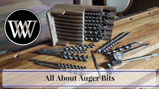 Where to find Auger Bits and How to Sharpen Them | Hand Tool Woodworking How To