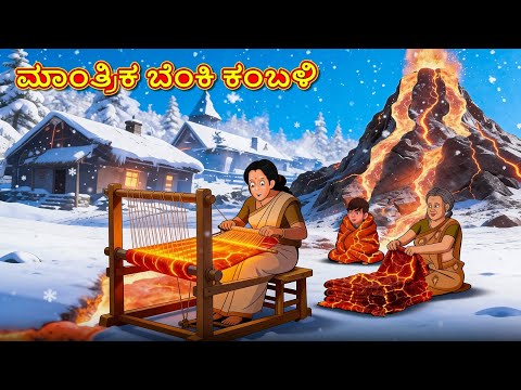 ಮಾಂತ್ರಿಕ ಬೆಂಕಿ ಕಂಬಳಿ | New Kannada Stories | ಕನ್ನಡ ಕಥೆ | Kannada Kathe | Stories in Kannada