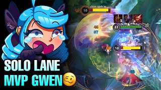 WILD RIFT MVP GWEN SOLO RANKED SEASON 13 !!! GAMEPLAY BUILD AND GUIDE