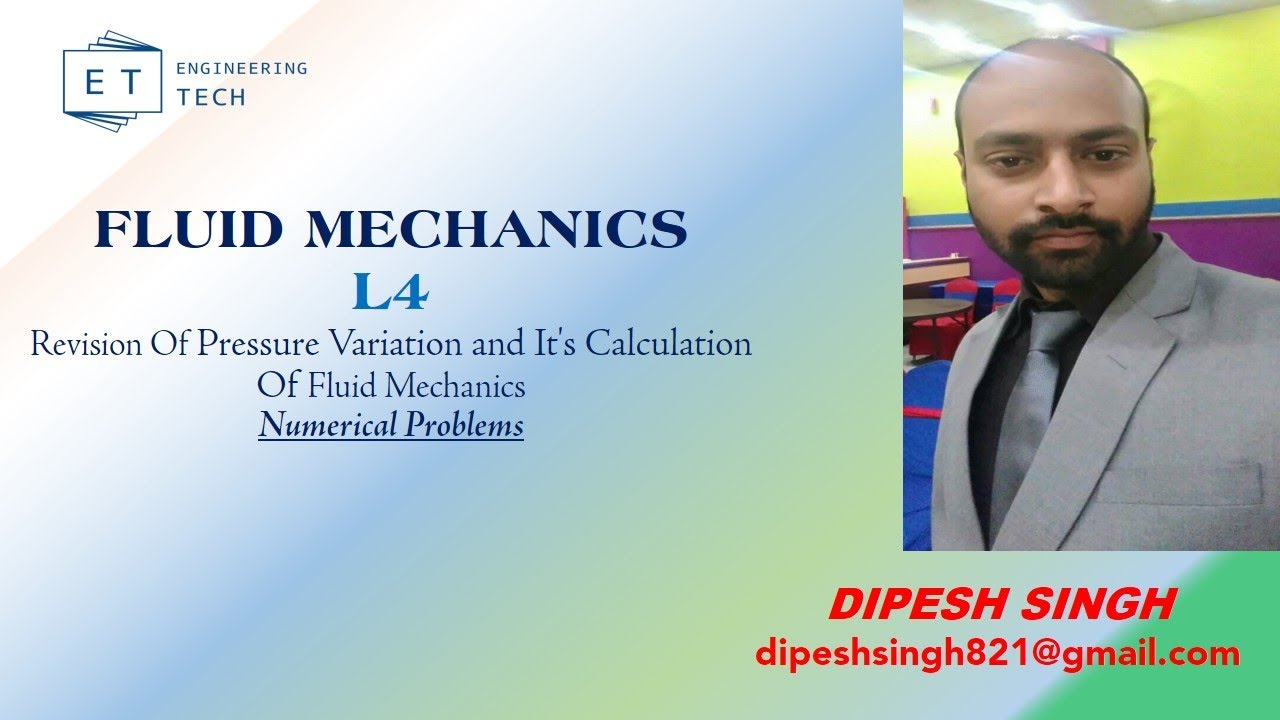Revision Of Pressure Variation and It's Calculation Of Fluid Mechanics ...