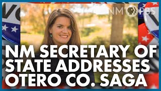 NM Secretary of State Addresses Otero Co. Saga | In Context/Your NM Government