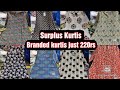 Bangalore Super Wholesale branded export surplus Kurtis | Courier Available