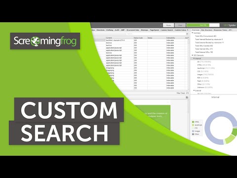 Custom Search Guide - Screaming Frog SEO Spider