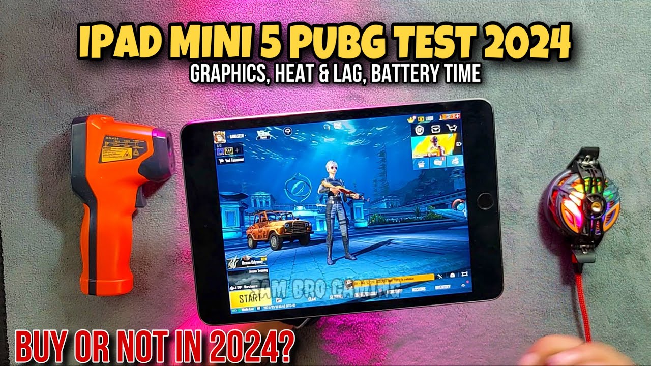 iPad Mini 5 PUBG Test in 2024 | Price | Graphics | Heat Lag | Battery ...
