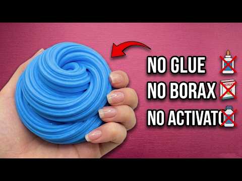 I Tried a Viral No Glue Slime Recipe! 😱