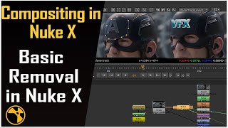 NUKE - Object Removal in Nuke Using Clean Plate | Rig Removal