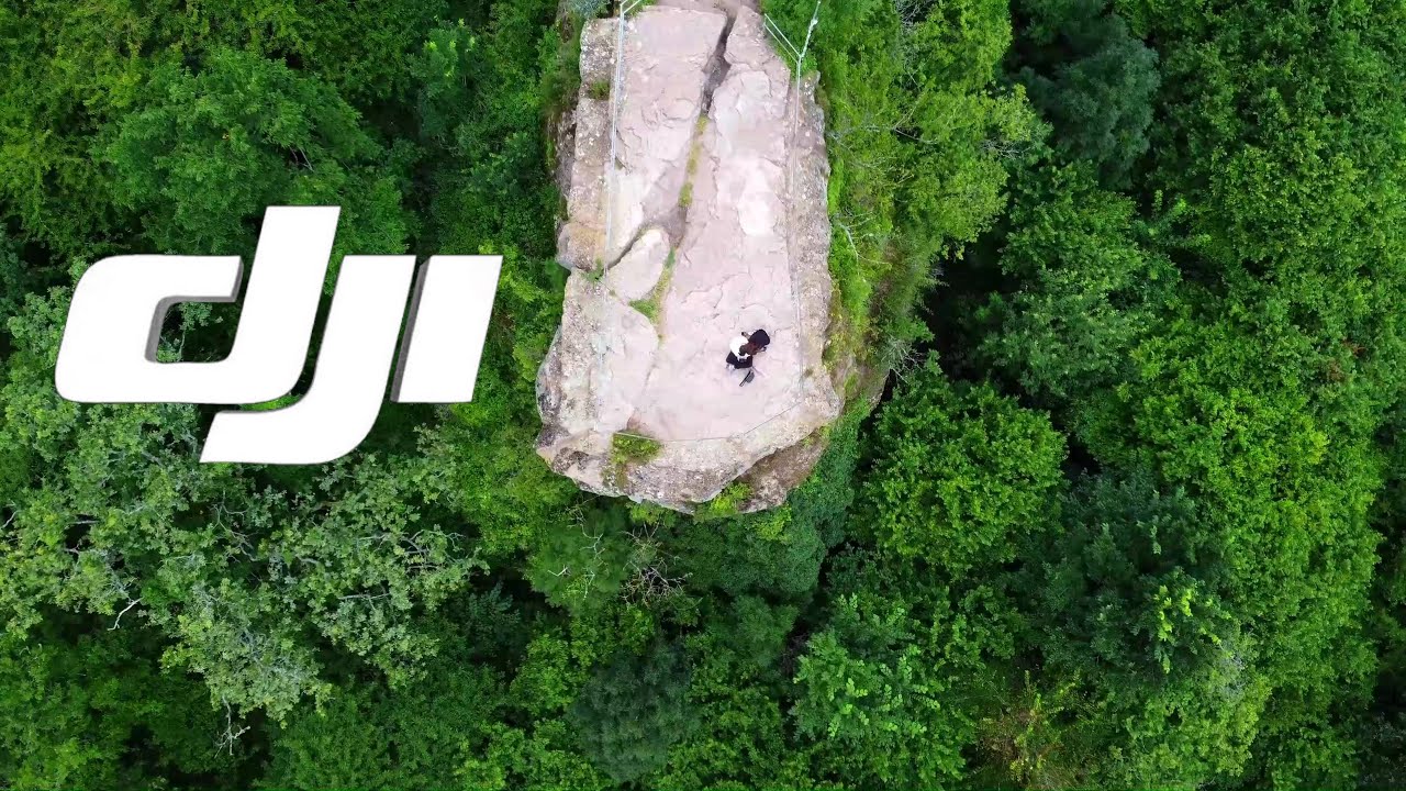 Leinsweiler Burgruine Neukastel DJI Mini 2