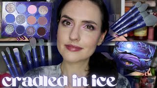NEW Fantasy Cosmetica CRADLED IN ICE Collection | Close Ups, Swatches, Tutorial + Review