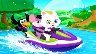 jet Ski 🌊 - Mega Projeler #27👷 #çizgifilm #eğitici