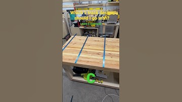 Help me pick a t-track design for my workbench :) #woodworking #diy #workbenches